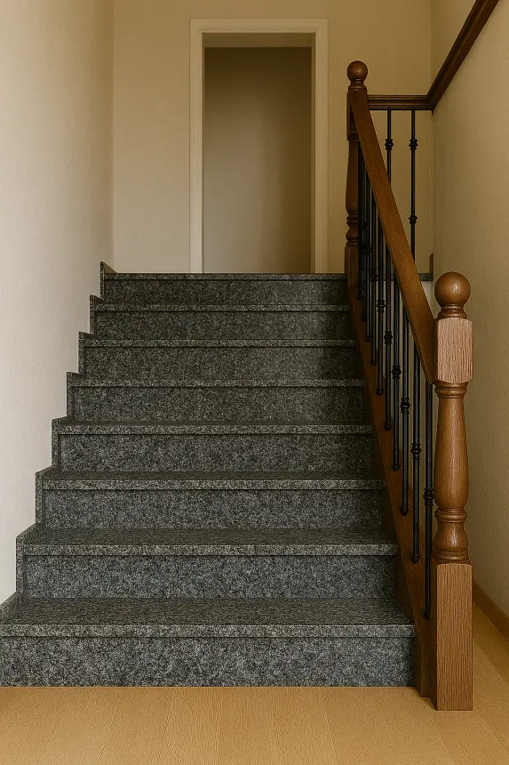 Stopnica granitowa na schody wewnętrzne Impala 2 cm