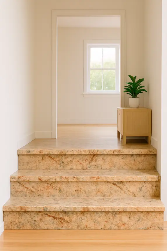 Stopień granitowy na schody wewnętrzne Shivakashi 2 cm