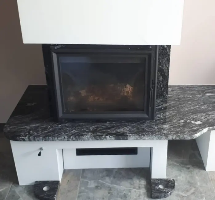 Granit na kominek od MM Stone - jak obudować kominek?
