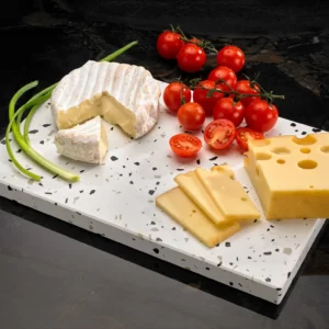 Deska do krojenia Diresco Terazzo White BUV