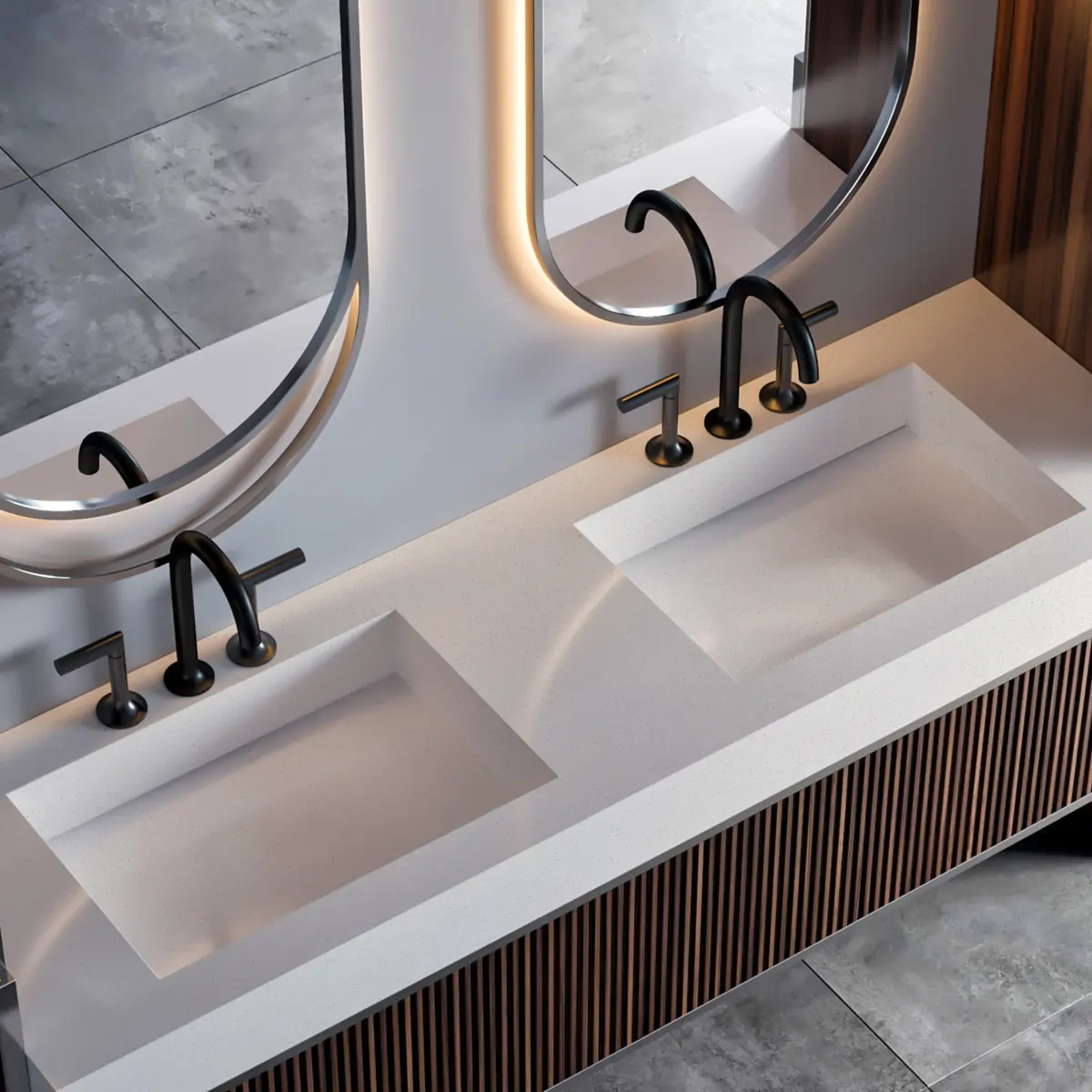 Blat z konglomeratu kwarcowego Pacific Arva White