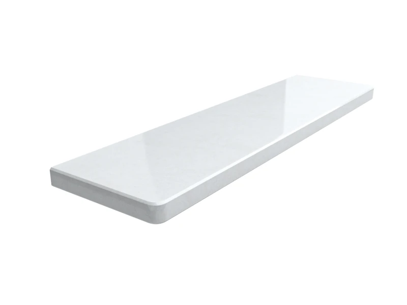 Parapet wewnętrzny konglomerat marmurowy Madreperla - aglomarmur 2 cm grubości
